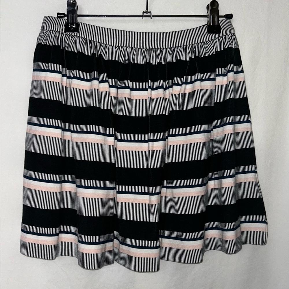 Kate Spade Black and Pink‎ Striped Kids Skirt
